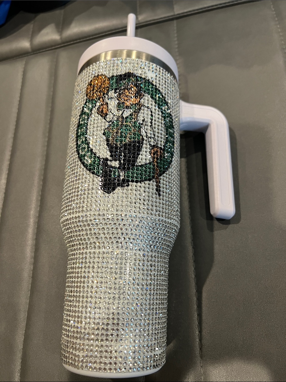Boston Celtics Rhinestone Embellished Hydrapeak Tumbler NWOT